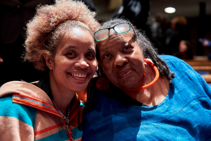 Photo of Stacyann Chin and Ruby Sales